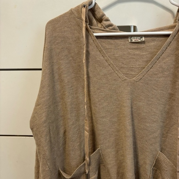Free People Snuggle Season Pullover/Oatmeal - Picture 4 of 8